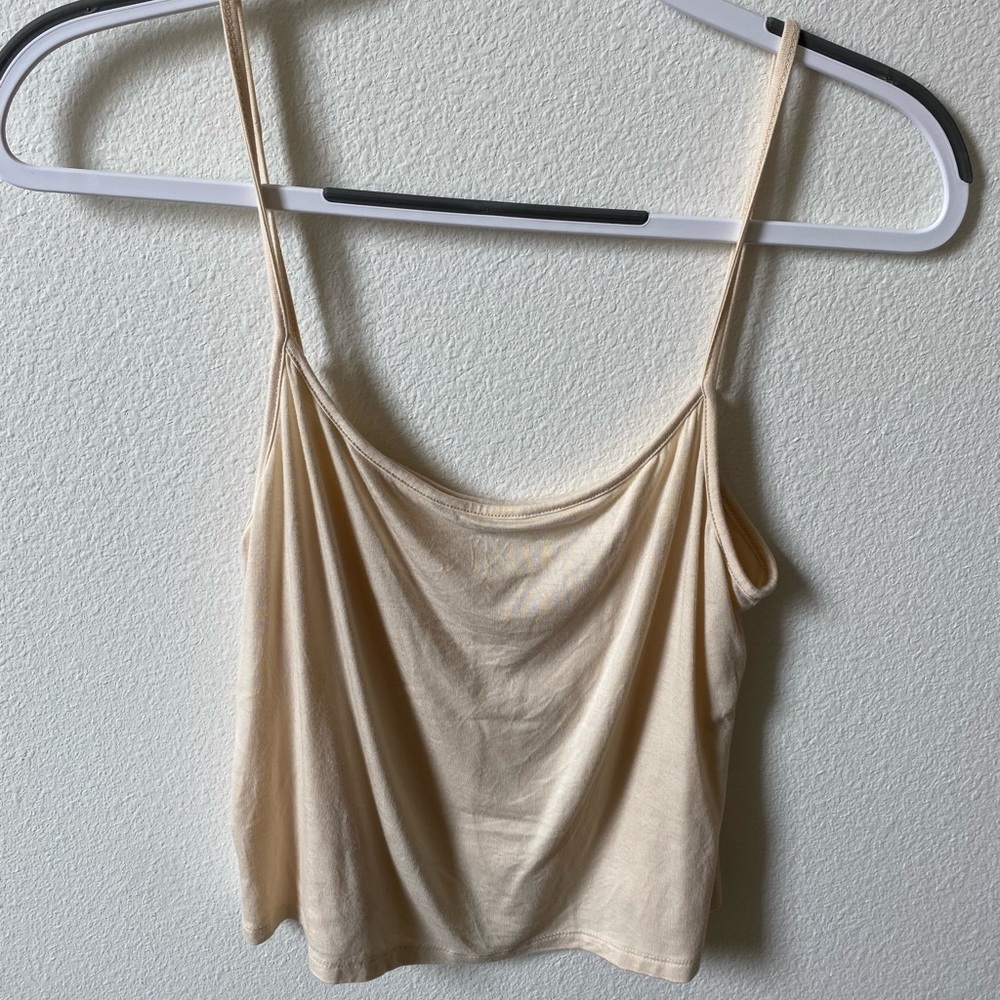 Cream Tank Top